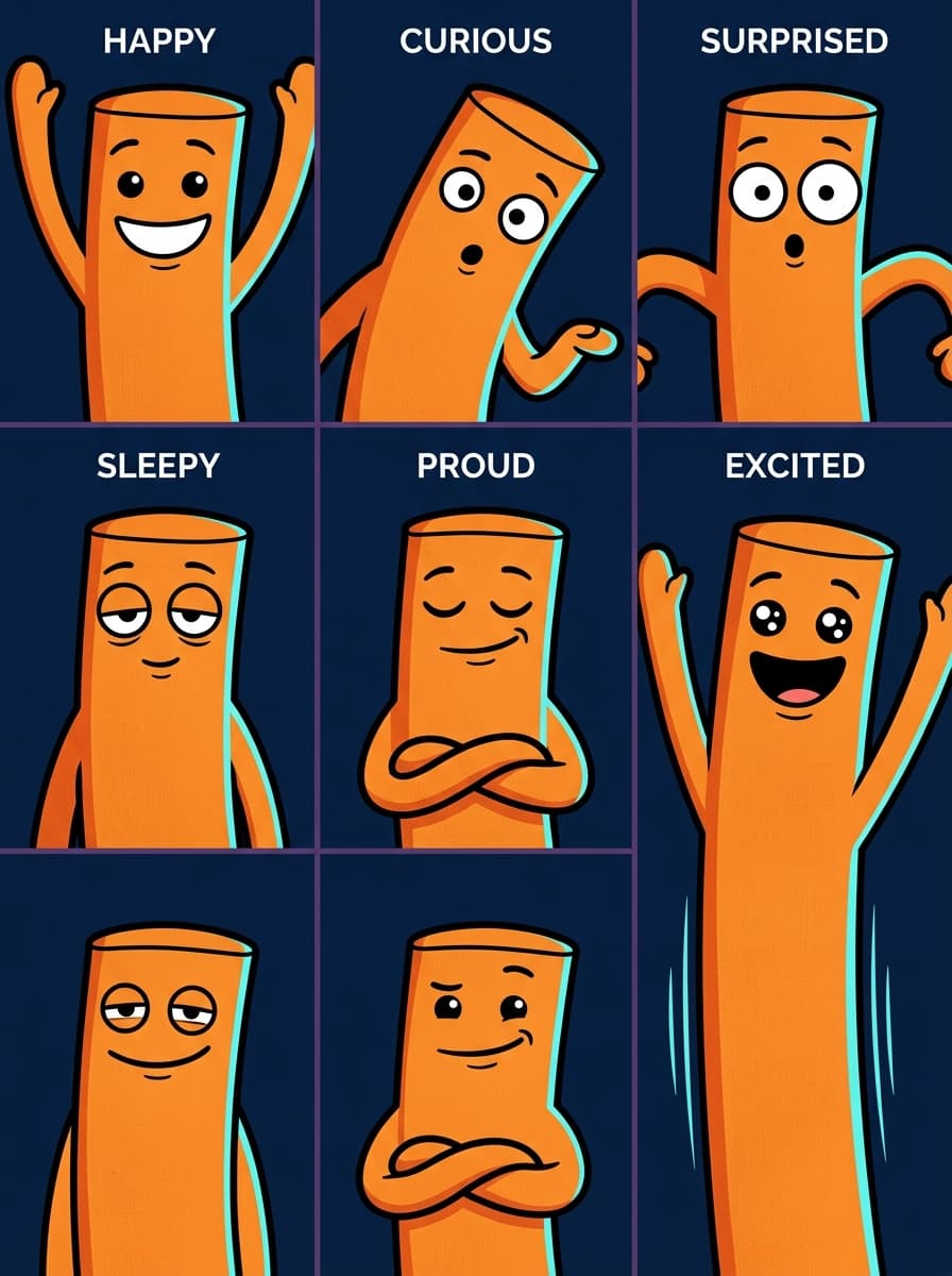 Zekai karakter ifadeleri