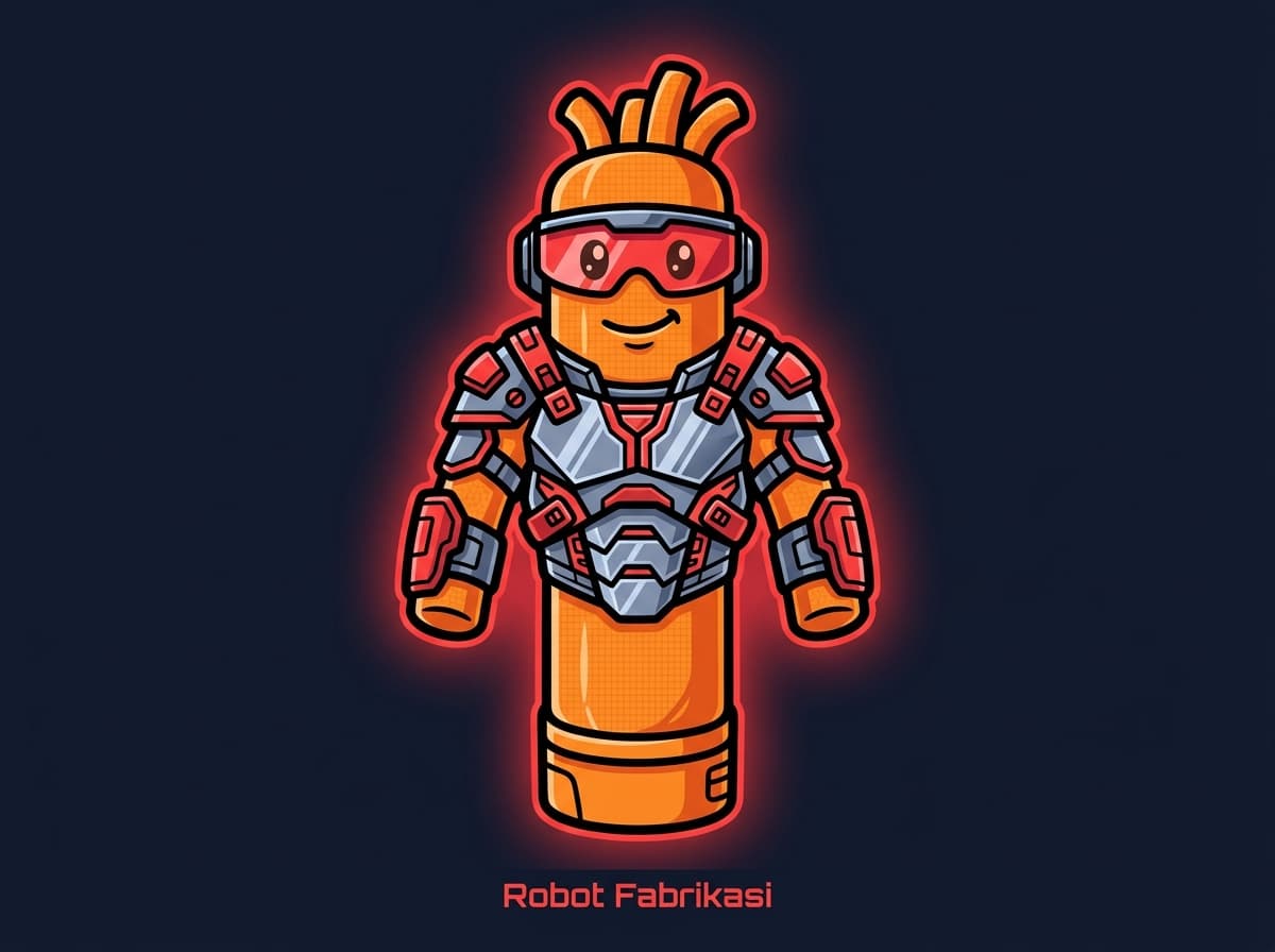 Robot Fabrikasi Kostumu